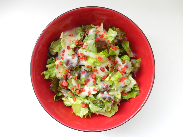 Présentation - salade césar